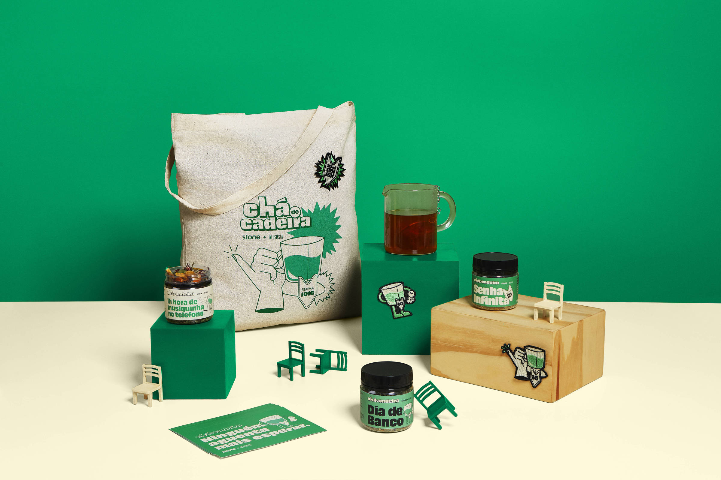 Kit chá de cadeira da Stone