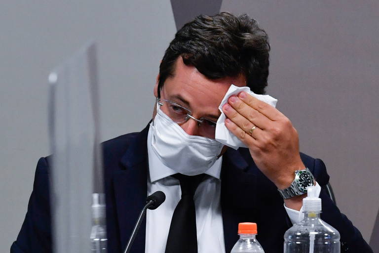 Ex-secretário especial de Comunicação Social da Presidência, Fabio Wajngarten foi diversas vezes alertado durante o seu depoimento sobre a possibilidade de prisão por conta de mentiras.