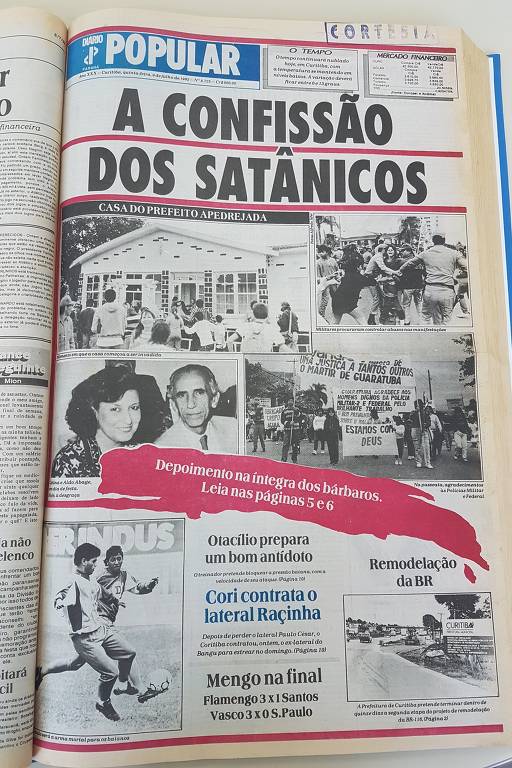 Celina e Beatriz Abagge foram execradas pela população da pequena cidade litorânea de Guaratuba, no Paraná, ao serem pintadas de bruxas satânicas pela polícia e por jornais