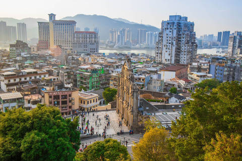 Ruínas de São Paulo, em Macau