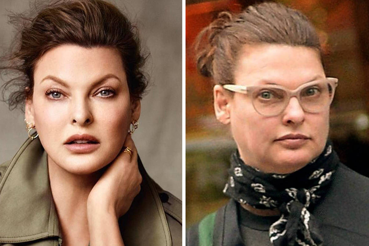 Linda Evangelista is the cover of Vogue after disastrous cosmetic ...