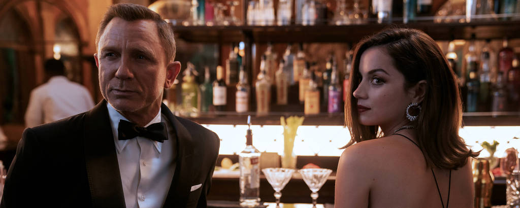 Daniel Craig e Ana de Armas no novo filme de '007', 'Sem Tempo Para Morrer'