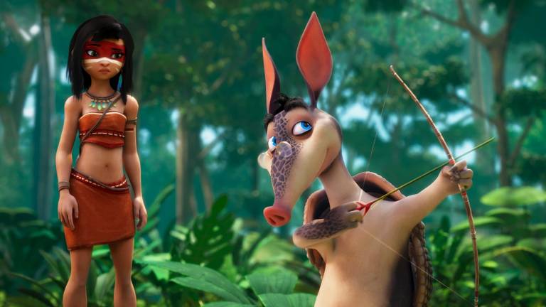 Confira imagens da animação 'Ainbo - A Guerreira da Amazônia'