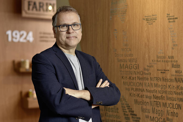 Frank Pflaumer, vice-presidente de comunicação de marketing da Nestlé Brasil