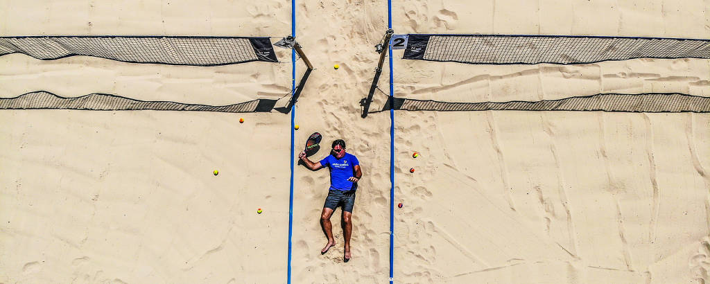 Arena de Beach Tennis com nove quadras é a mais nova atração do