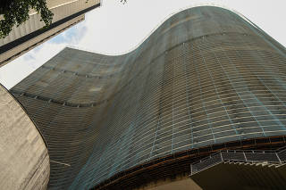 Edifício Copan, no centro de São Paulo