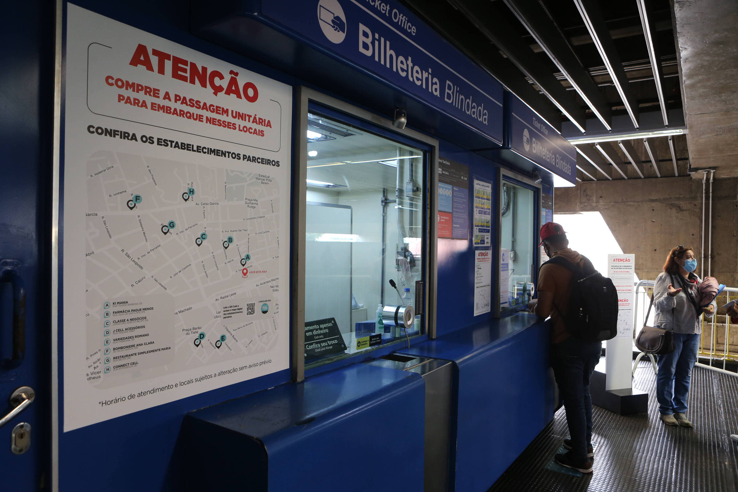 Veja as mudanças na compra de bilhetes de Metrô e CPTM em São Paulo -  04/10/2021 - São Paulo - Agora