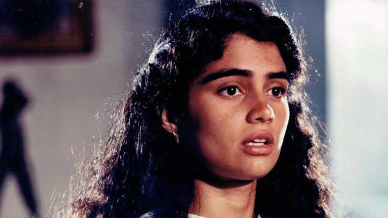 Maria Santa (Patrícia França) na primeira fase de "Renascer"