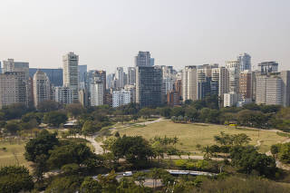Prédios na região mais cara de São Paulo
