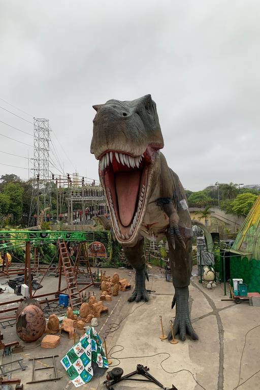 Parque do T-Rex - Dinossauros para Crianças 