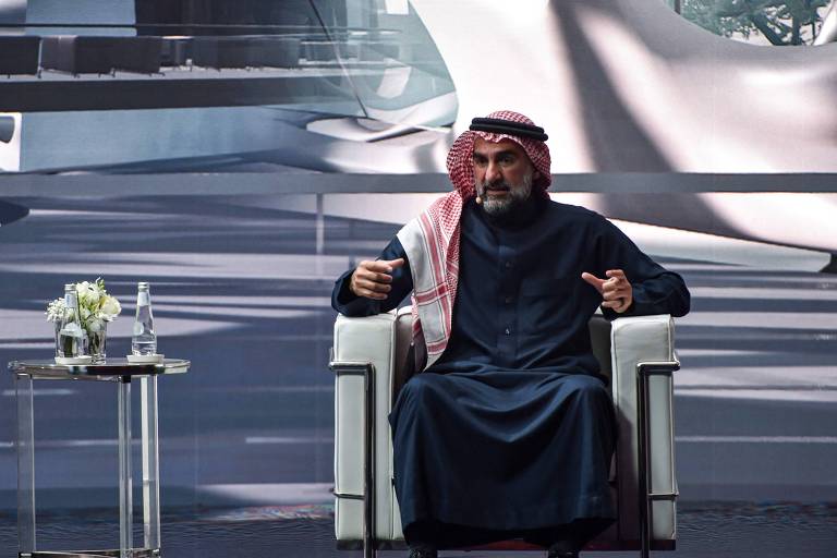 Yasir al-Rumayyan, o presidente do  Public Investmend Fund, o fundo soberano saudita que é o novo dono do Newcastle United