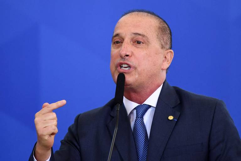 Onyx Dornelles Lorenzoni, atual ministro do Trabalho e Previdência 