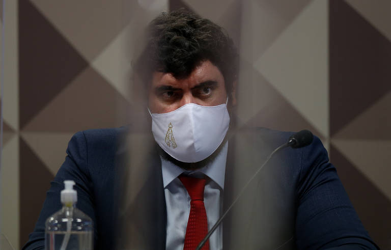 O lobista Marconny Albernaz de Faria, que intermediou contatos da Precisa Medicamentos com o Ministério da Saúde para venda de vacinas