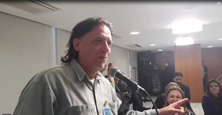 O virologista Paolo Zanotto, apontado como membro do chamado "gabinete paralelo"