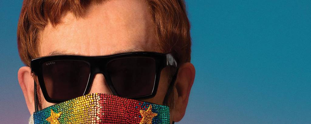 Capa do novo disco de Elton John, 