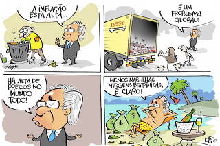 CHARGE DE IOTTI SOBRE PAULO GUEDES