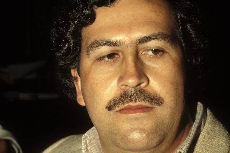 O narcotraficante Pablo Escobar