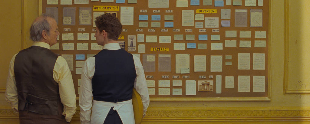 Cena do filme 'A Crônica Francesa', de Wes Anderson
