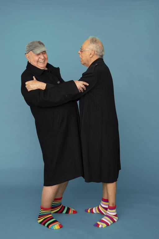 Os músicos João Donato e Jards Macalé, que lançam juntos o disco 'Síntese do Lance'
( Foto: Leo Aversa/Divulgação )