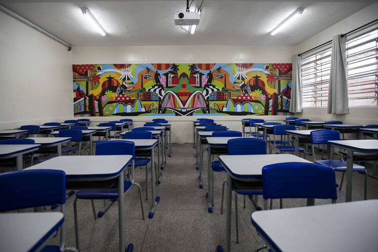 Escola Estadual Livio Xavier, no Itaim Paulista, zona leste de São Paulo
