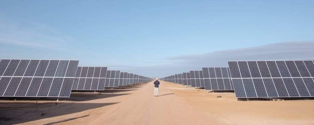 Complexo de Apodi, no Ceará, que produz energia solar e tem participação da Equinor