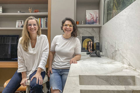 Daniela Giffoni, 48, e Bianca Russo, 43, são idealizadoras do Coletivo Arquitetos Voluntários