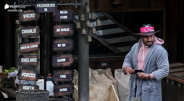 A Fazenda: roça de Rico, MC Gui, Tati e Sthefane tem chuva de bate-boca