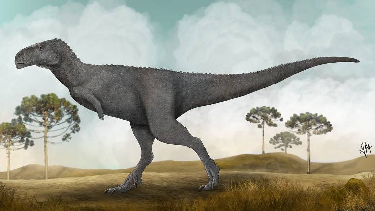 Novo dinossauro gigante descoberto na África do Sul