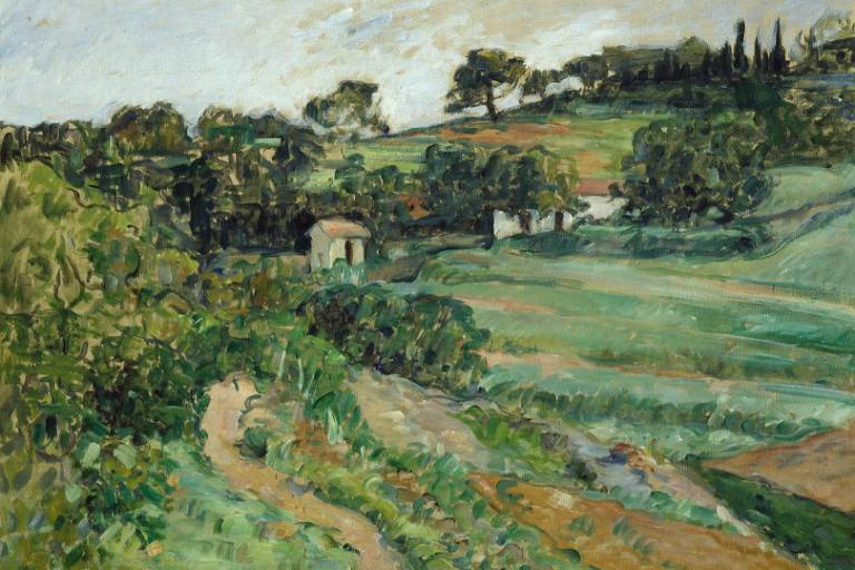 'Paisagem', quadro de Paul Cézanne de 1879