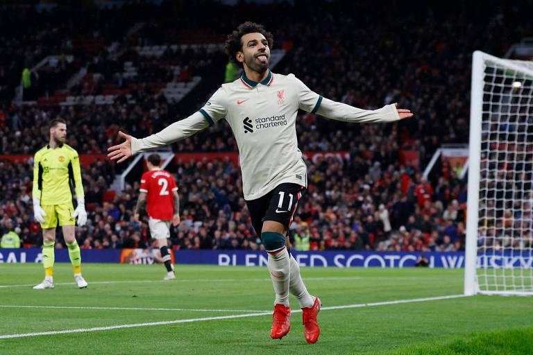 Salah supera as 200 participações em gols na Premier League pelo Liverpool  