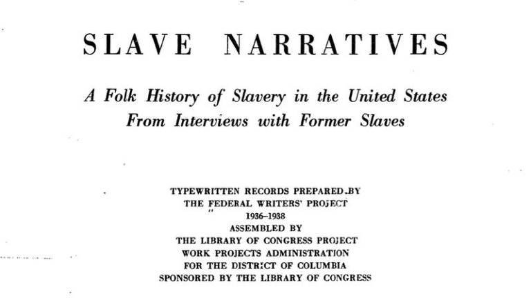 Relatos de americanos escravizados