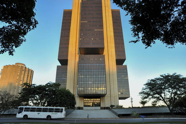 Fachada do Banco Central do Brasil, em Brasília