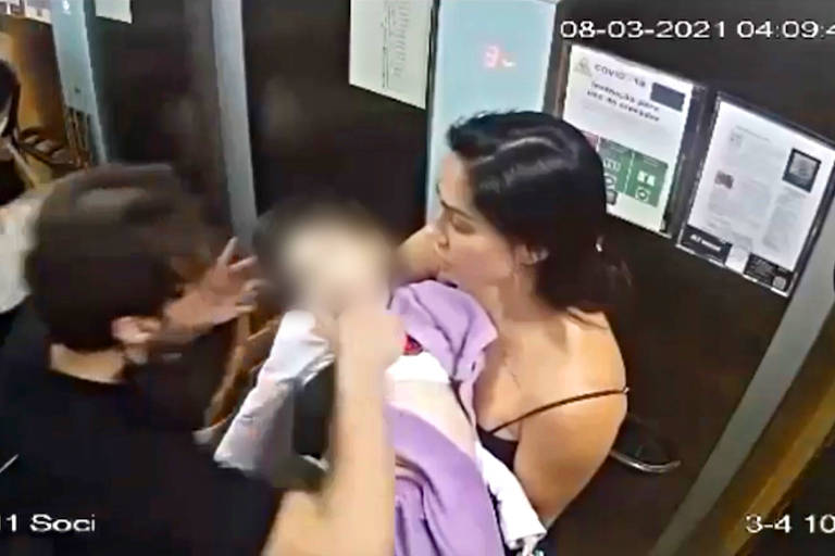 Nova imagem mostra Dr. Jairinho no elevador com Henry no dia da morte do menino; veja vídeo