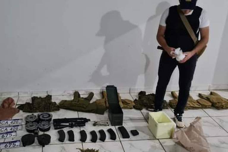 Polícia acha esconderijo de suspeitos de assassinatos na fronteira do Paraguai
