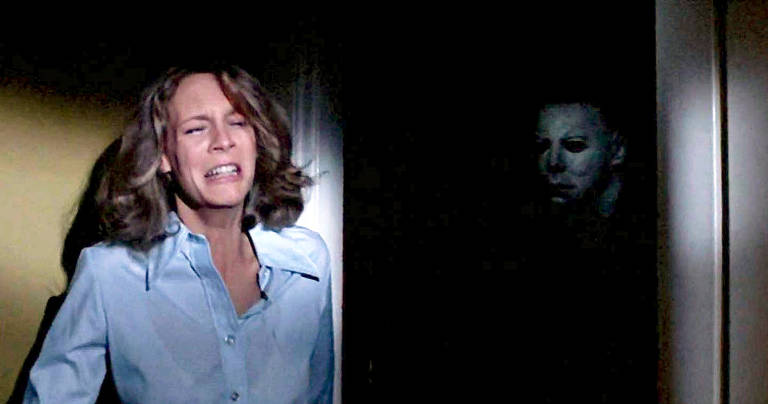 Jamie Lee Curtis em cena do filme "Halloween", de 1978