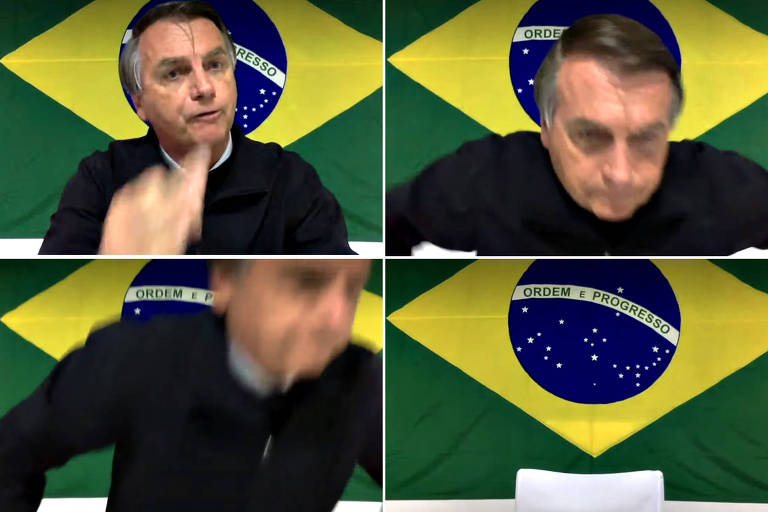 Bolsonaro durante entrevista ao Pânico 
