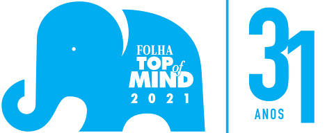 Logo da Folha Top of Mind 2021