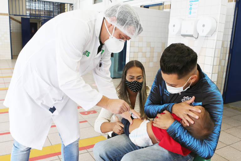Ministério da Saúde exclui crianças com 5 anos da vacinação contra gripe