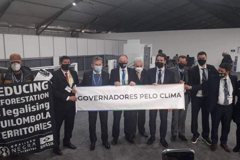 Governadores aproveitam omissão de Bolsonaro e buscam recursos na COP26