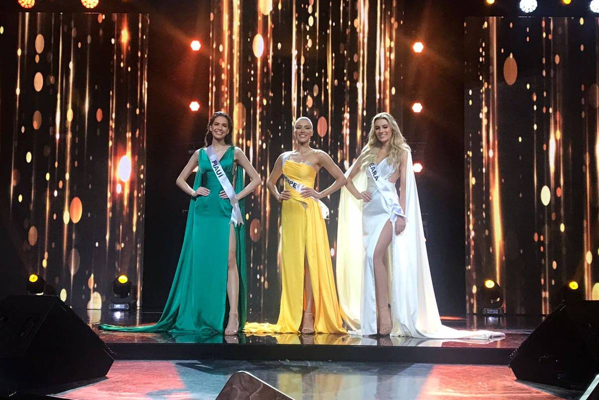 Miss Brasil 2021: CE, PI e SE são as finalistas; vencedora será revelada na  terça - 07/11/2021 - De faixa a coroa - F5