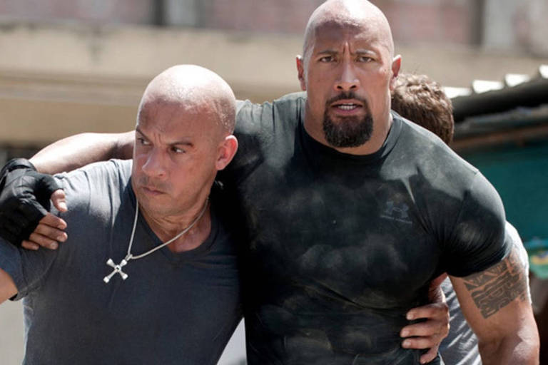 Dwayne Johnson diz que Vin Diesel manipula ao pedir volta em 'Velozes e Furiosos'