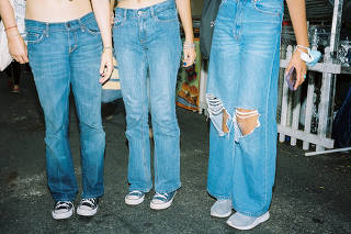 Denim is seen in New York in September 2021. (OK McCausland/The New York Times)