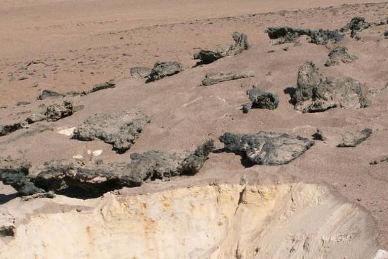 Segundo geólogos, os campos de vidro do deserto do Atacama foram preservados pela hiperaridez do terreno