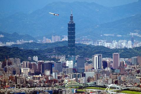 Taipei 101, prédio de 101 andares em Taipé, capital de Taiwan - Web Stories 