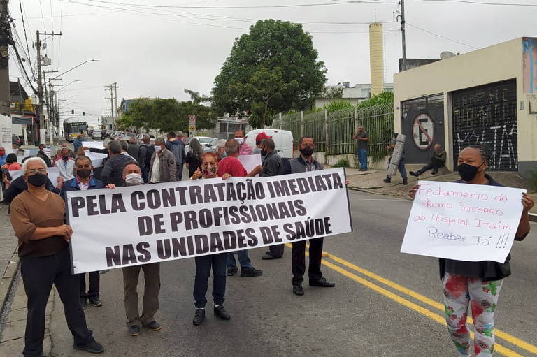 PROTESTO CONSELHIEOROS DE SAUDE SAO MIGUEL