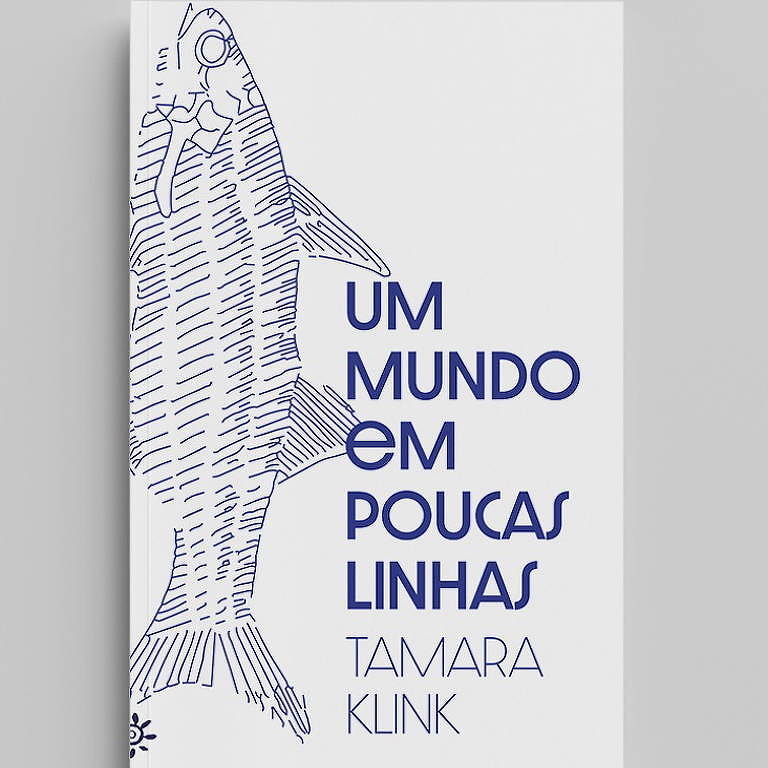 Capa de "Um mundo em poucas linhas", livro de poesias escrito por Tamara Klink e que será lançado em dezembro pela Editora Peirópolis
