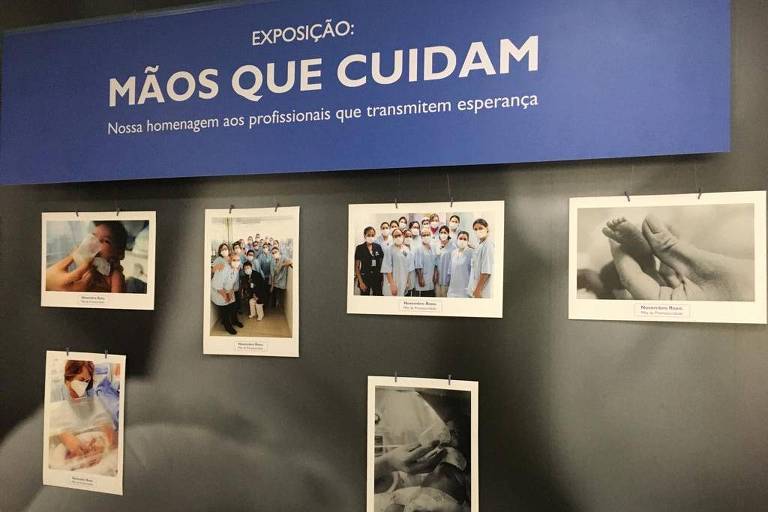 Hospitais do Grupo Santa Joana terão exposição em homenagem a profissionais de UTIs neonatal