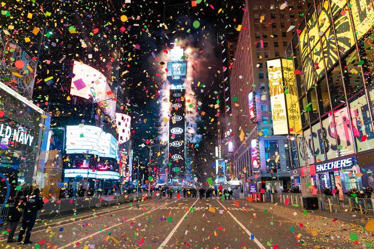 Ano-Novo vai voltar à Times Square, em Nova York, mas só para vacinados
