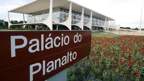 ORG XMIT: 151501_1.tif BRASÍLIA, DF, BRASIL, 15-05-2009, 17h00: Fachada do Palácio do Planalto, em Brasília (DF). (Foto: Alan Marques/Folhapress)