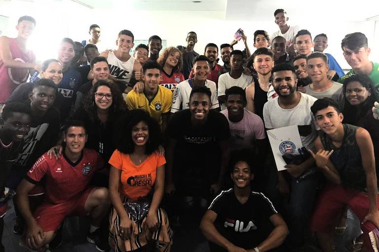 Departamento social do Bahia conduz a Semana da Consciência Negra da Base